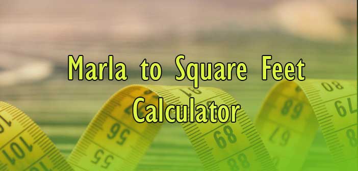 een schuldeiser spanning Ambassade Marla to Square Feet (sq ft) Calculator - Simple Converter